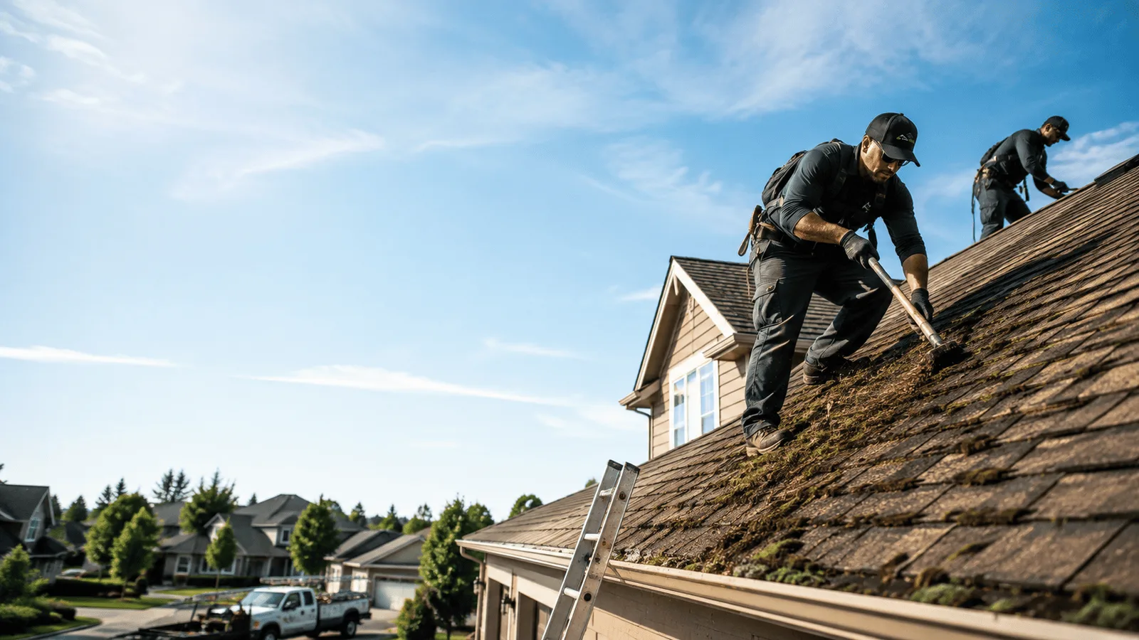 Roof Moss Removal in Berrien Center, MI near me
